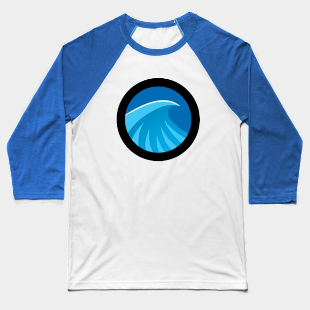 UniVersus - Water - Resource Symbol Baseball T-Shirt by JascoGames